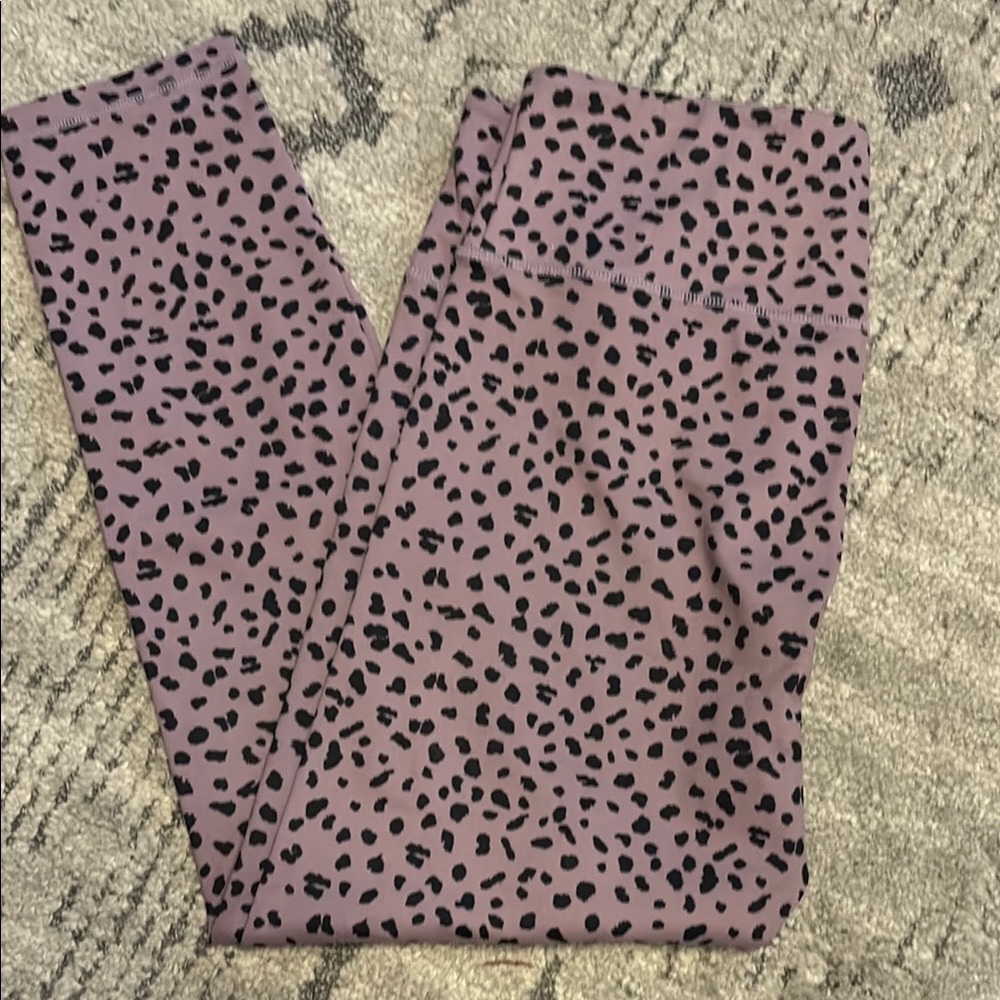 ZYIA Active Lilac Jaguar Fit N Free high rose 24”